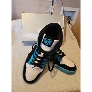 PONY Signature Black Teal White Mens Size 14 ML060BXW Retro Sneakers